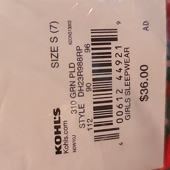 JAMMIES FOR FAMILIES GIRLS 2 PIECE "FUN LOVE FAMILY TOGETHER " SIZE SMALL 7 - Picture 12 of 12